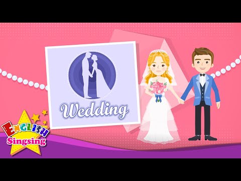 Kids vocabulary - Wedding