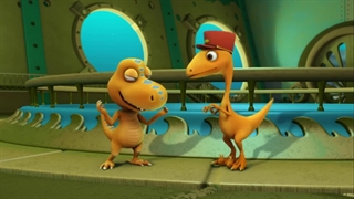 S02E23-Dinosaur Train Submarine Otto Opthalmosaurus - King Meets Crystal