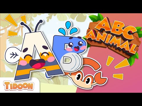 ABC ANIMAL - Apprends l'alphabet avec les ANIMAUX pour les maternelles - Tidoon