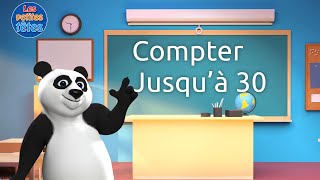 Apprendre à compter jusqu'à 30 en français - The little heads