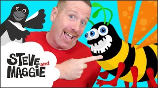 Play a Trick on Steve and Maggie - Scary Fun with Monster Bugs for Kids