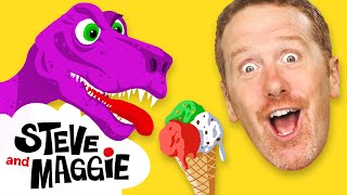 Ice Cream and Dinosaur Safari Play from Steve and Maggie for Kids