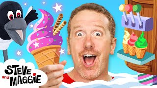 Finger Family Gingerbread House Story for Kids with Steve and Maggie