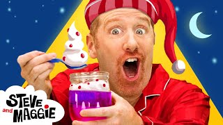 Yummy Ice Cream Finger Family Story for Kids with Steve and Maggie