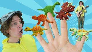 Family Finger Dinosaurs with Matt