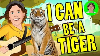 I Can Be A Tiger - Vocabulary Action Song