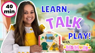 Learn To Talk - Vegetables, Emotions, Opposites & Shapes