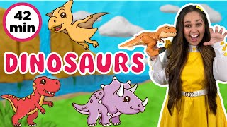 Dinosaurs for Kids - Colours, Numbers, Feelings & Activities