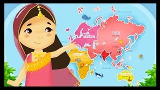 22- Apprendre les pays du monde et leurs drapeaux