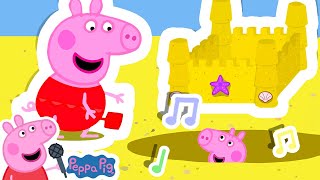 Peppa Buries George in the Sand