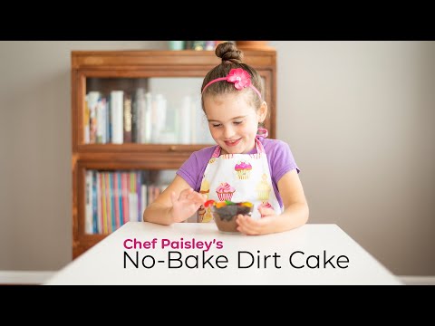 Chef Paisley Makes No-Bake Dirt Cake