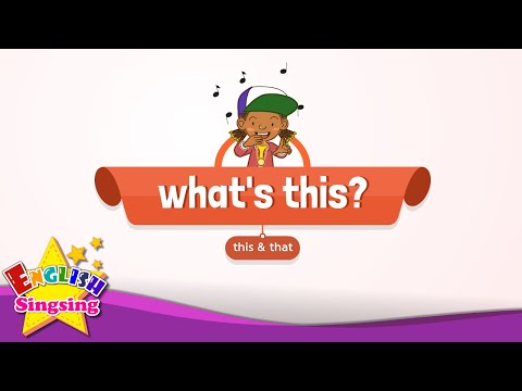 [this & that] What's this - Education Rap for Kids