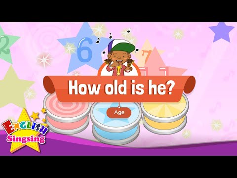 [Age] How old is he - Education Rap for Kids