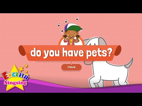 [Have] Do you have pets - I like my bird - Educational Rap for Kids