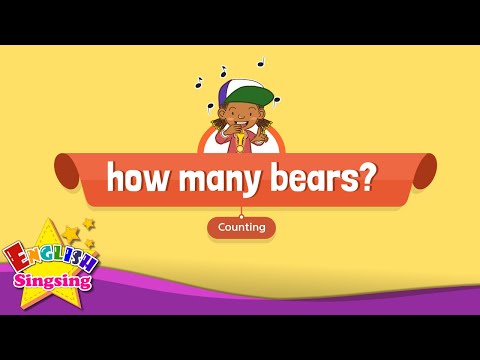 [Counting] How many bears - Educational Rap for Kids