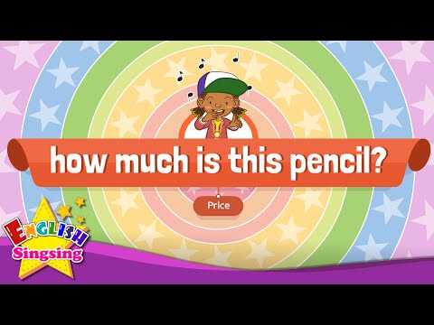 [Counting] How much is this pencil - Educational Rap for Kids