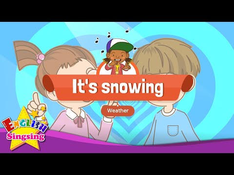 [Weather] it's snowing - Educational Rap for Kids