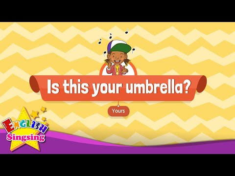 [Yours] Is this your umbrella - Educational Rap for Kids