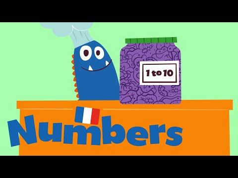 7- Numbers 1-10 in French