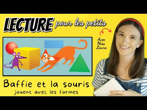 Lecture d’histoire pour enfants - Quiz -Baffie et la souris jouent avec les formes