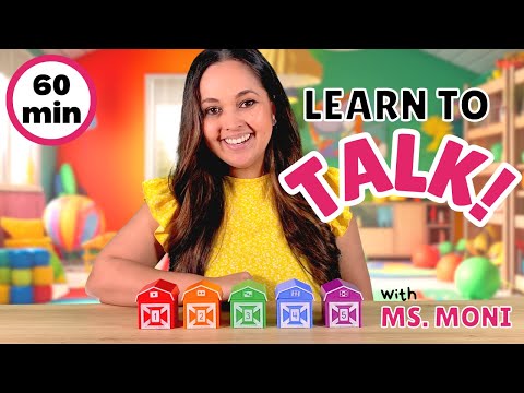 Learn To Talk - Play, Toys, Colours, Animals, Counting & New Words