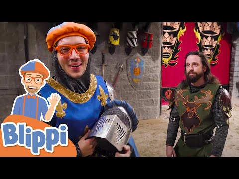 Blippi Explores a Castle