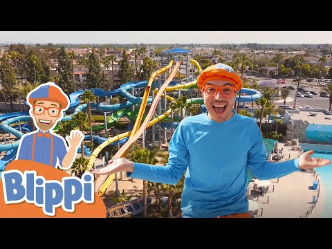 Learning With Blippi At The Water Park