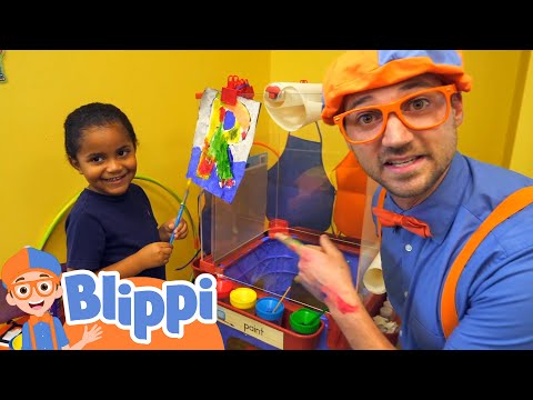 Blippi Visits Whiz Kids Playland