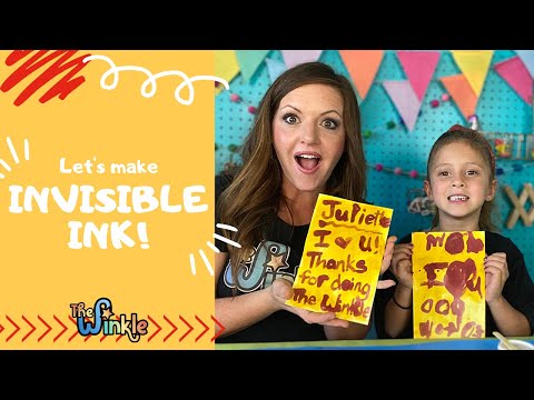 Make Your Own Invisible Ink