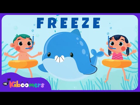 Ocean Animals Freeze Dance