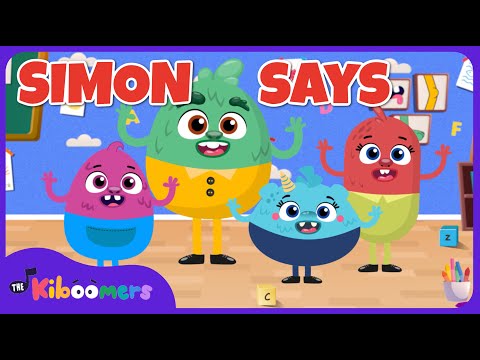 Simon Says Body Parts Song