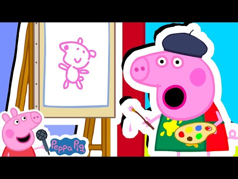 Oink Oink Peppa Song - Peppa's Art Exhibition