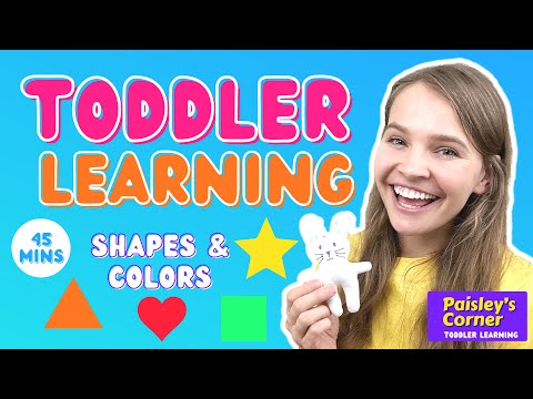 Learn Shapes and Colors for Toddlers