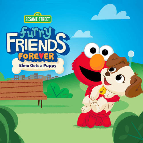 Furry Friends Forever Elmo Gets a Puppy