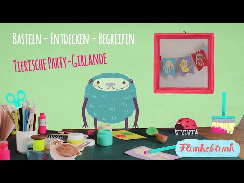 20-Tierische Partygirlande