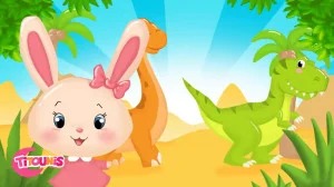 Lerne etwas über Dinosaurier mit diesem Lied von Titounis