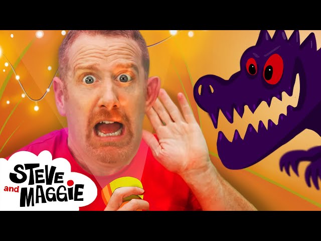 Let´s Go Camping with Animal Toys Story for Kids from Steve and Maggie - Monsters for Kids