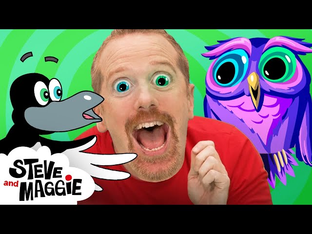 Animal Tree House Magic for Kids with Steve and Maggie - Chocolate - Body Parts - Finger Family