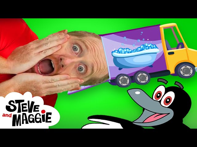 New Playground Adventure for Kids with Steve and Maggie - My House - English Magic Stories