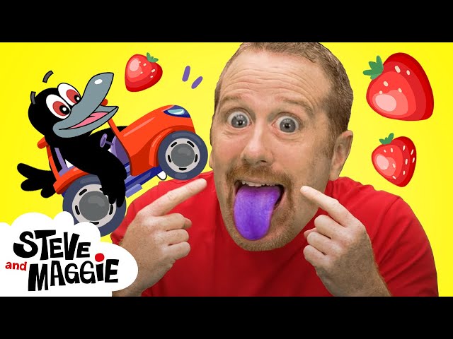 Fruit Johny Johny Magic Story for Kids with Steve and Maggie - Baby Food - Magic Race - Playground