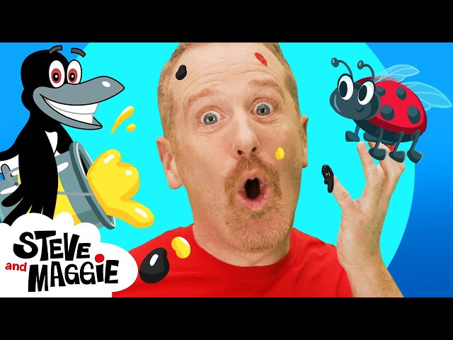 Finger Family Magic Animals for Kids with Steve and Maggie - Monster Truck -Treehouse - Potty Story