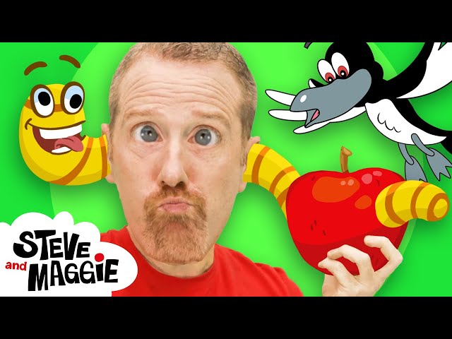 Fruit Magic for Kids with Steve and Maggie - Halloween Piñata Party - Wheels on the Big Toy Bus