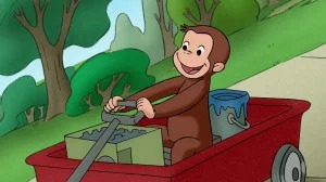 S01E29-George Fixes Betsy's Wagon - Curious George Takes a Dive