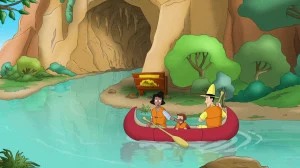 S13E05-Spelunkey Monkey - The Dive-In Movie