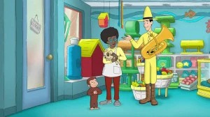 S15E02-Curious George and the Lost Puppy - Gnocchi's Purr-fect Day