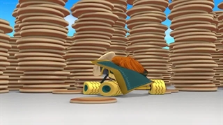 S07E19-Super Wheels vs. Pancakeio