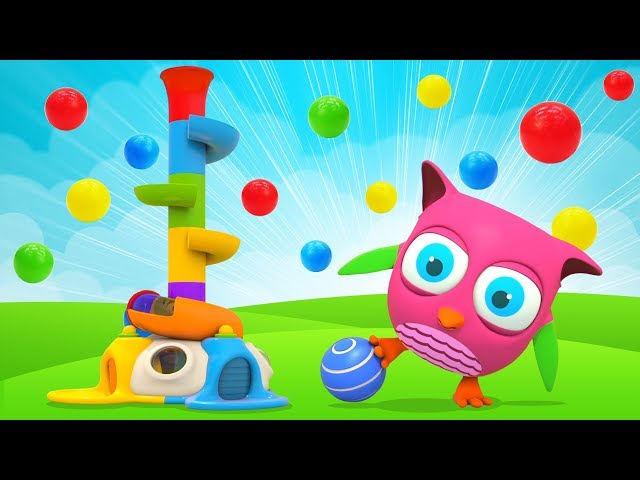 15-Learn Colors for Babies with a Ball Slide