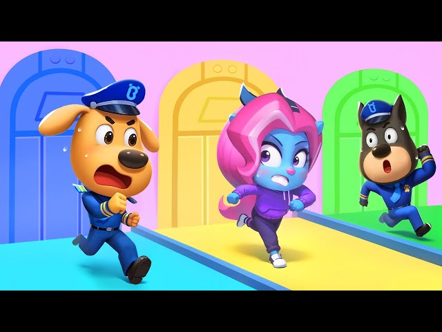 S09E14-Police Chase Obstacle Run