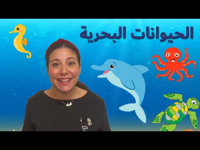13- الحيوانات و المخلوقات البحرية للاطفال