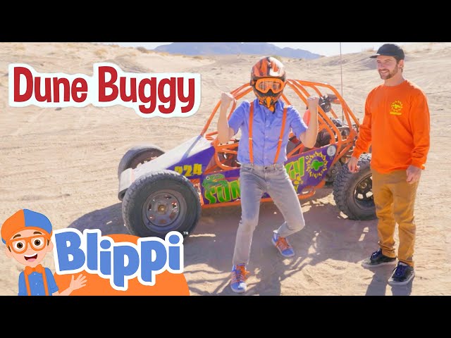 Blippi Explores ATV Vehicles For Kids